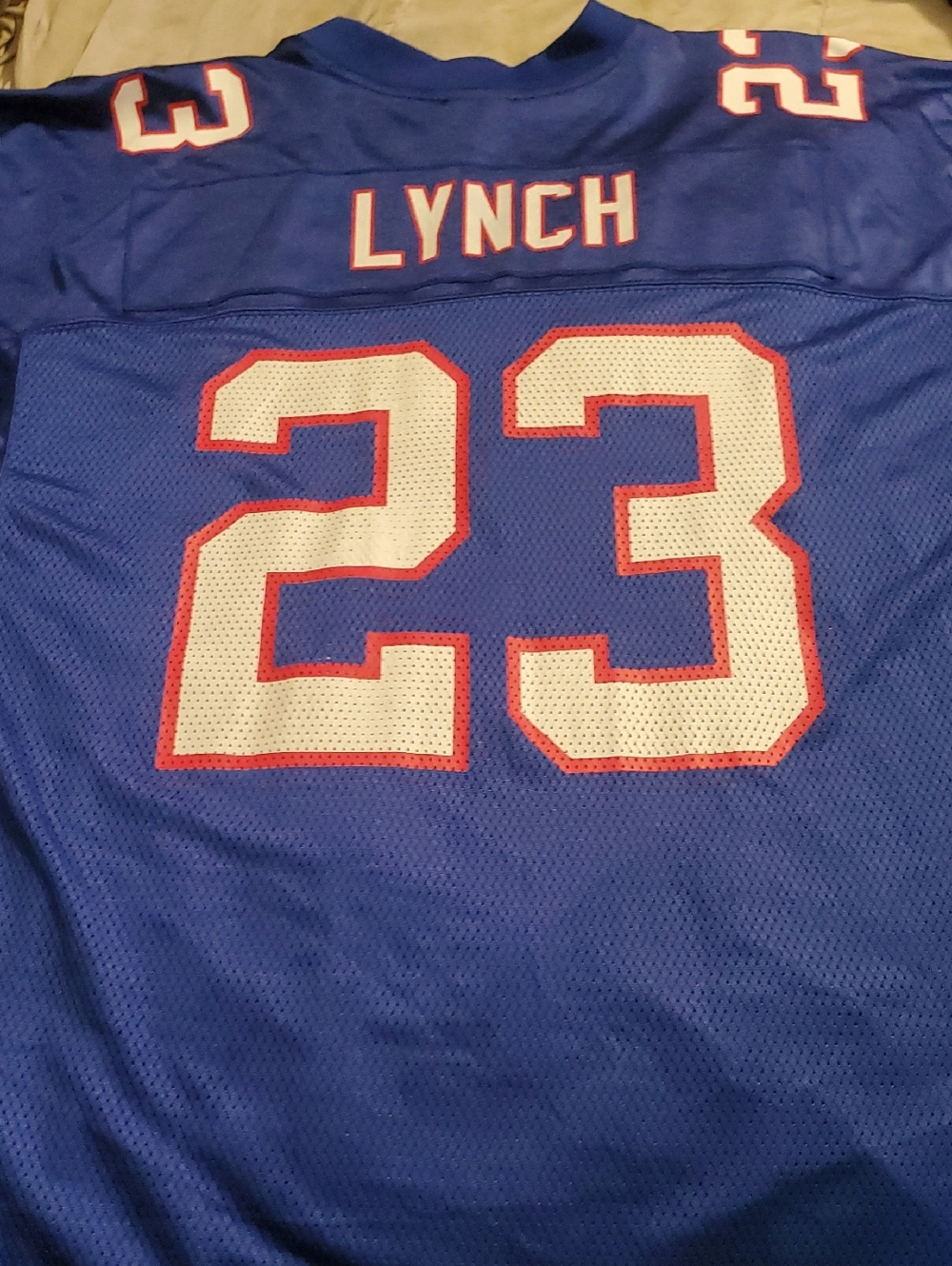 NFL Buffalo Bills Marshawn Lynch Vintage ReebokJersey.....🏈